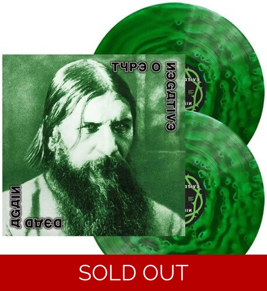 Type O Negative - Dead Again - Ghostly Green Vinyl LP